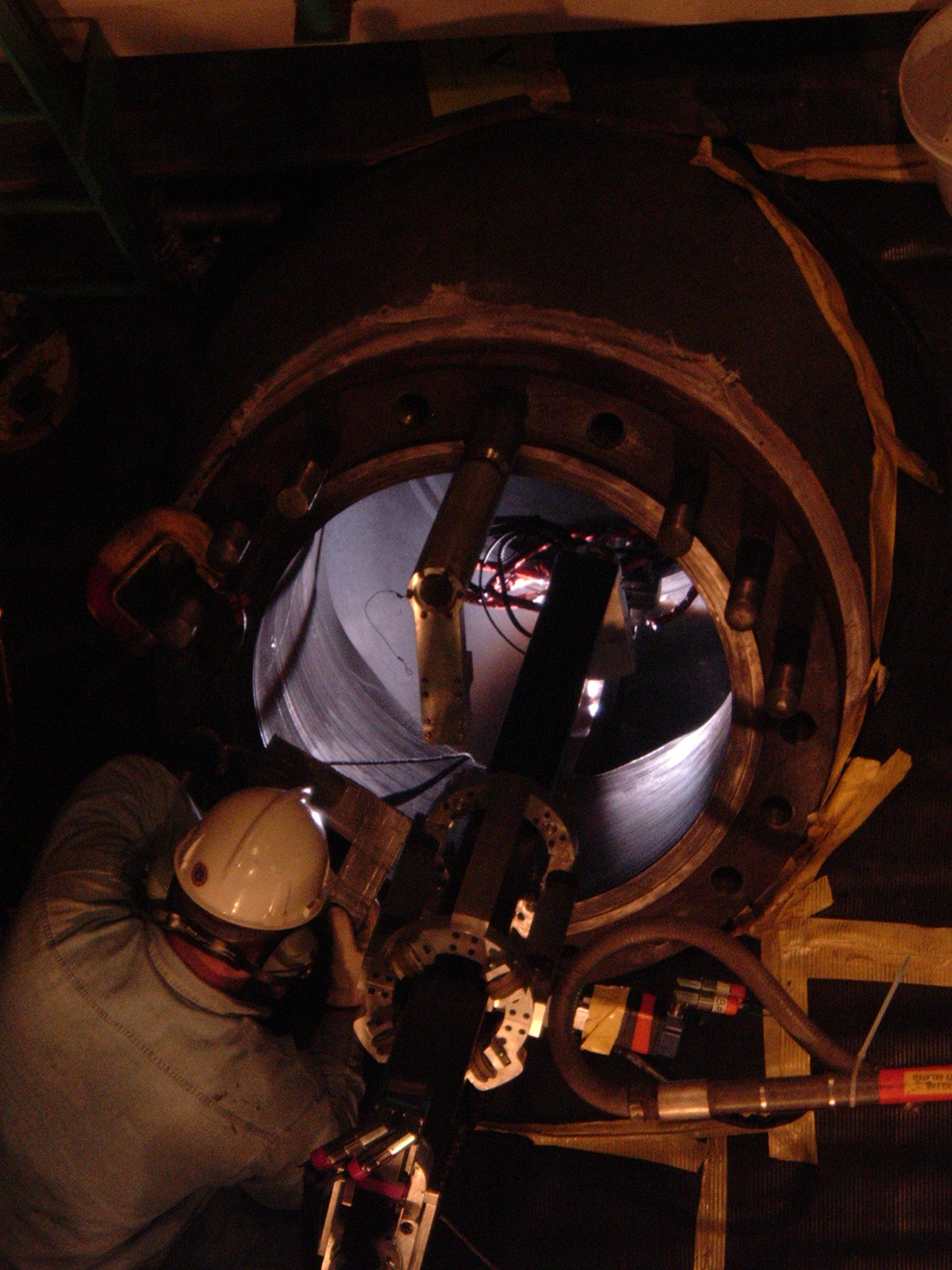Valve Welding before Machining